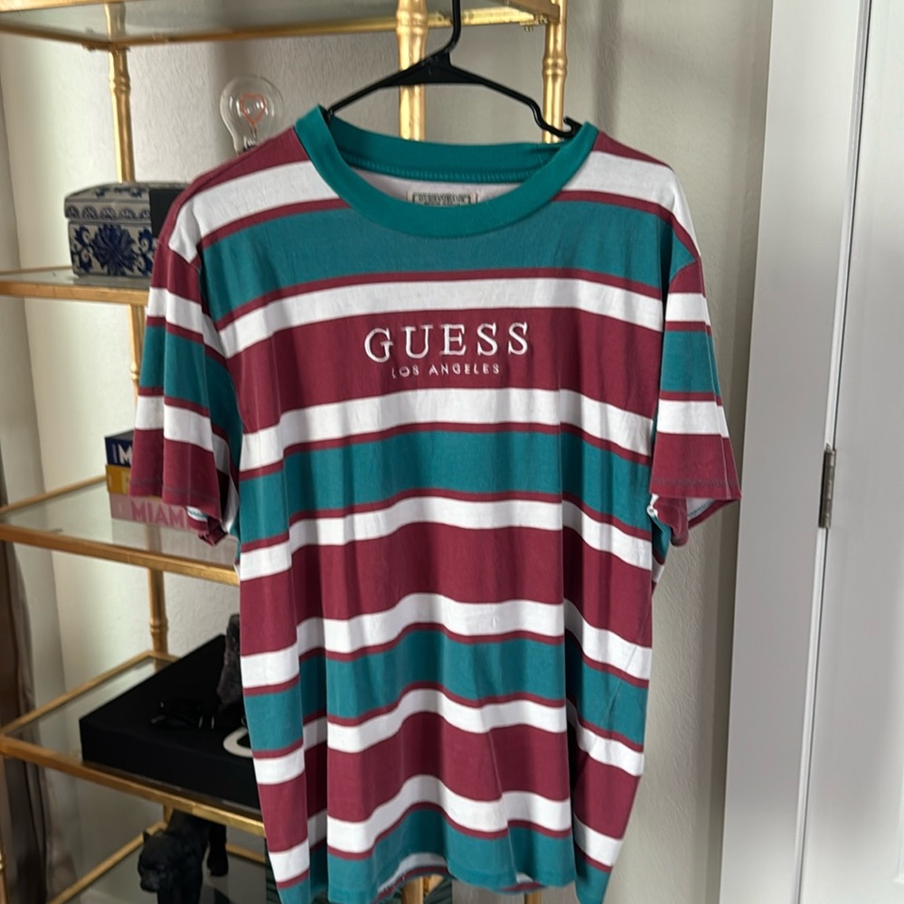 Guess Jeans striped tee shirt